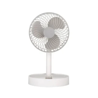 Ventilador Portátil Jerico Blanco/Gris 5W | Abrila | 242171028