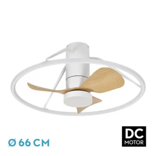 Ventilador de Techo DC Oporto Blanco/Haya | Abrila | 243699068