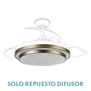 Difusor para Ventilador IBE Cuero | Abrila | 99.DIF-IBE-CUERO