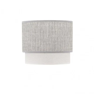 Pantalla Sobremesa Kenya Gris/Blanco | Fabrilamp | 99.PA-111071028