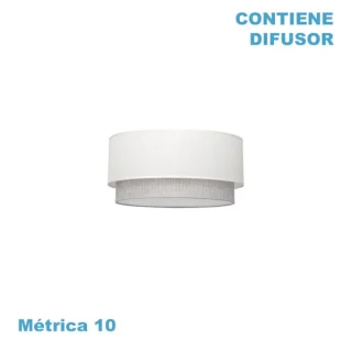 Pantalla Colgante Kenya M10 Blanco/Gris | Fabrilamp | 99.PA-111094001