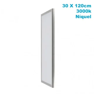 Panel LED Superficie 72W Níquel 30x120cm | Fabrilamp | A65812103