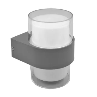 Aplique Exterior Gris 8W: Iluminación cálida y moderna - Beira