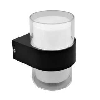 Aplique Exterior Negro 8W Beira: Iluminación cálida y moderna