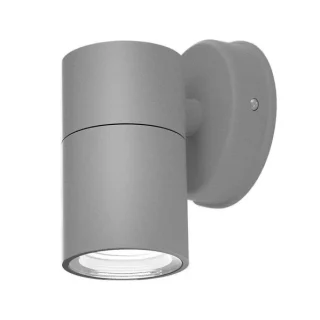 Aplique Exterior Becala Gris GU10 IP44: Iluminación Moderna y Resistente