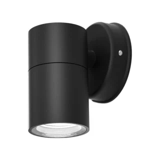 Aplique Exterior Becala Negro GU10 IP44: Iluminación Moderna para Exteriores