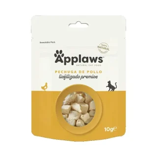 Applaws Cat Snack Pechuga De Pollo Liofilizado, 12x10 gr