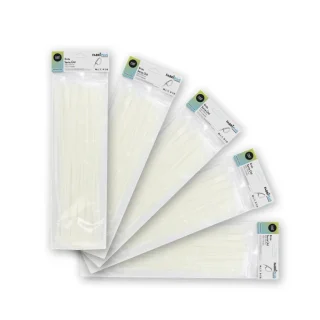 Bridas Blancas 4,8x300mm (100 unidades): Resistentes y Duraderas