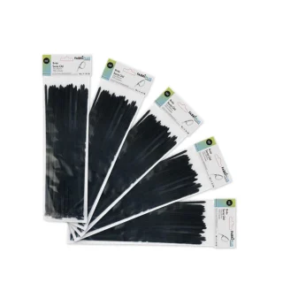 Bridas Negras 3,6x200mm (100 unidades): Resistentes y Duraderas