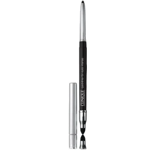 Clinique Quickliner For Eyes Perfilador De Ojos Intense Ebony, 0.3 gr