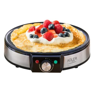 Crepera Antiadherente 1600W 30cm: Cocina Tortillas Fácilmente