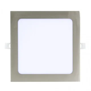 Downlight Basalto 24w 6500k Níquel: Iluminación LED eficiente y moderna