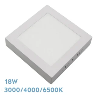 Downlight Superficie Gabro 18W: Iluminación LED 3 Colores - Fabrilamp