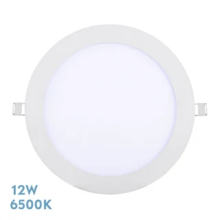 Downlight Tanzanita 12W 6500K: Iluminación LED eficiente y brillante