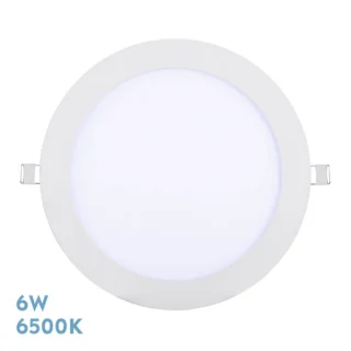 Downlight Tanzanita 6W 6500K Blanco: Iluminación LED eficiente y fría