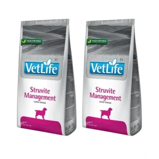 Farmina Vet Life Dog Struvite Management 12Kg, Pienso Para Perros, Pack De 2