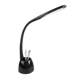 Flexo Cobain Negro 8w: Luz LED táctil flexible y regulable