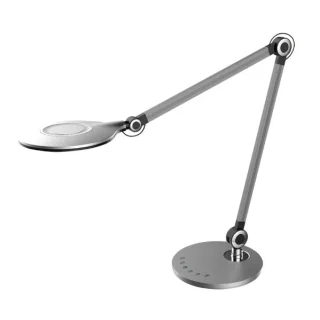 Flexo Miro Plata 9W: Luz regulable con memoria | Fabrilamp | luzguru.com