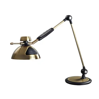 Flexo Monet Cuero/Negro 9W: Iluminación LED regulable con sensor de gesto