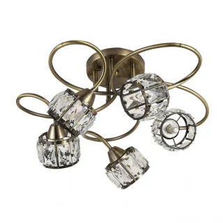 Lámpara Moderna Cuero | Fabrilamp / Abrila CERVINO | 5xG9 | Ref: 152655014 | LUZGURU