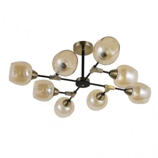 Lámpara Vesubio 8xE27 | Fabrilamp / Abrila VESUBIO | 29x78x78 cm | Ref: 152358073 | LUZGURU