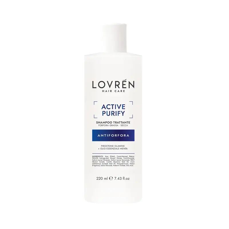 Lovrén Hair-Active Purify Champú Tratante