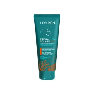 Lovrén Solaire Sunscreen Cream Spf15 Medium Protection, 100 ml
