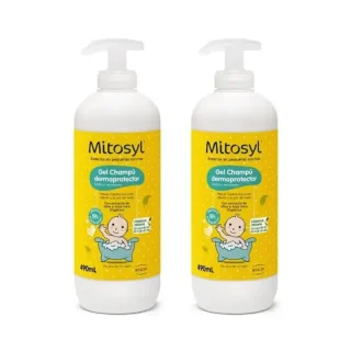 Mitosyl Bebé Gel Champú Dermoprotector, 2X490 Ml