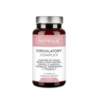 Nutralie Circulatory Complex Con Diosmina + Hesperidina, 60 cápsulas