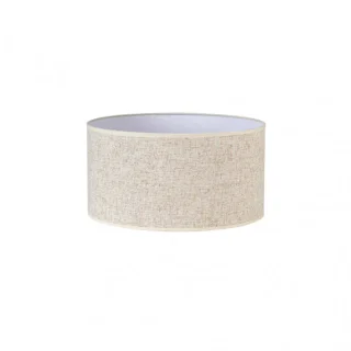 Pantalla Cilindrica Happy E27 Lino Beige: Iluminación cálida y elegante