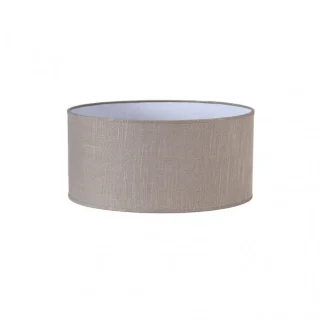 Pantalla Cilindrica Happy E27 Lino Gris: Iluminación elegante y difusa