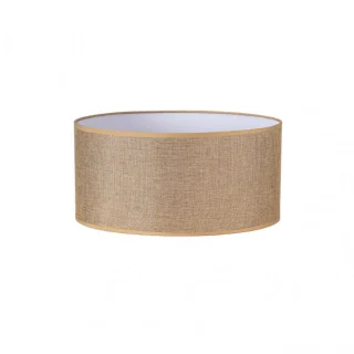 Pantalla Cilindrica Jin E27 Marron: Iluminación cálida y elegante para tu hogar