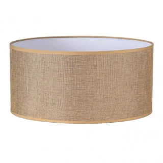 Pantalla Cilindrica Jin M10 Marrón: Iluminación cálida y elegante para tu hogar