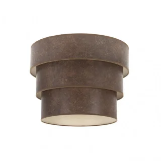 Pantalla Colgante Triple Smile Óxido: Iluminación moderna y elegante | luzguru.com