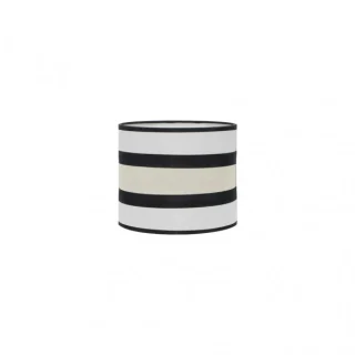 Pantalla Sobremesa Karla E14 Blanca/Beis 17cm: Iluminación elegante para tu hogar