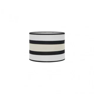 Pantalla Sobremesa Karla E27 Blanca/Beis 25cm: Iluminación elegante para tu hogar