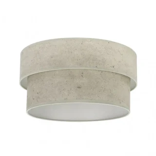 Pantalla Pie Salón Smile E27 Cemento Gris: Iluminación moderna y elegante