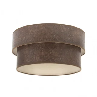 Pantalla Pie Salón Smile E27 Óxido: Diseño Moderno y Elegante