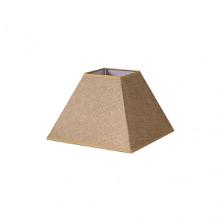 Pantalla Piramide Divos E27 Marrón: Iluminación cálida y elegante