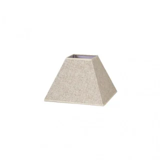 Pantalla Piramide Tenorio E27 Beige: Iluminación cálida y elegante