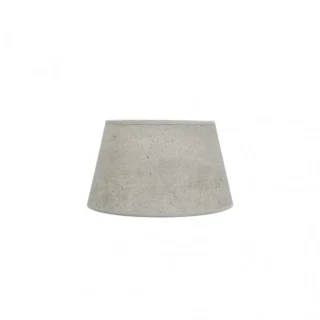 Pantalla Salma E27 Cemento Gris: Iluminación con estilo Fabrilamp
