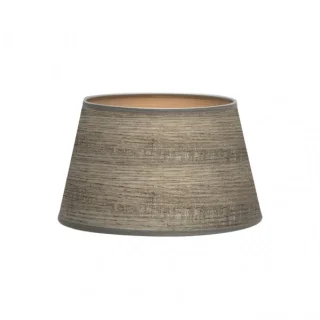 Pantalla Salma E27 Madera Gris: Iluminación con estilo | luzguru.com