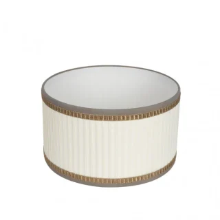 Pantalla Sobremesa/Colgante Soprano E27 Beis 30cm: Iluminación elegante para tu hogar