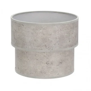 Pantalla Sobremesa Doble Smile E14 Gris: Diseño Moderno y Elegante