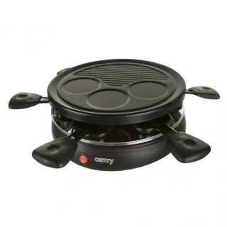 Parrilla Raclette 1200W: 6 Sartenes, Antiadherente, Fabrilamp