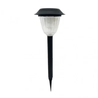Pincho Solar Kira Negro 50lm: Iluminación Exterior con Ahorro de Energía