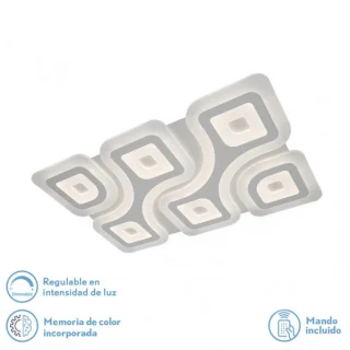 Plafón LED COLUMBA 208W Regulable - Iluminación Moderna | luzguru.com