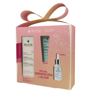 Rilastil Regalo Glow Dermatologico, 40 ml + 15 ml + 15 ml