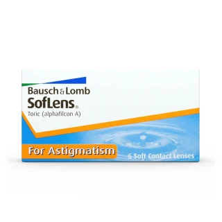 Soflens Lentillas Tóricas Mensuales , 6 unidades - -0.00, -0.75, 170, 8.5, 14.50