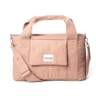 Suavinex Bolso Carro Bebé Panera Rectangular Poetry Rosa